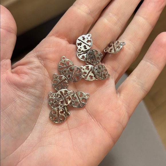 Tory Burch charms. Silver. New. 14 charms. - Picture 4 of 5